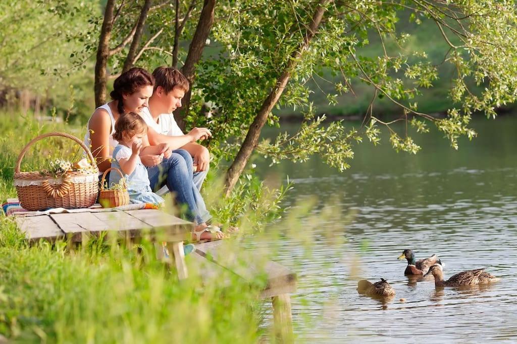 Villa Am See - Naehe Berlin Biesenthal Buitenkant foto