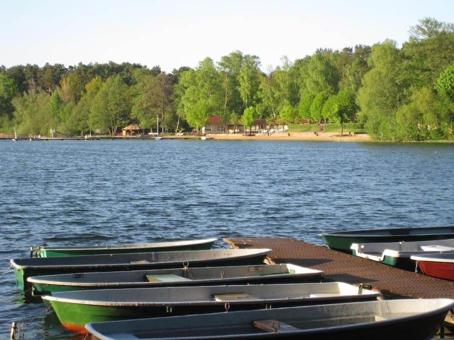 Villa Am See - Naehe Berlin Biesenthal Buitenkant foto